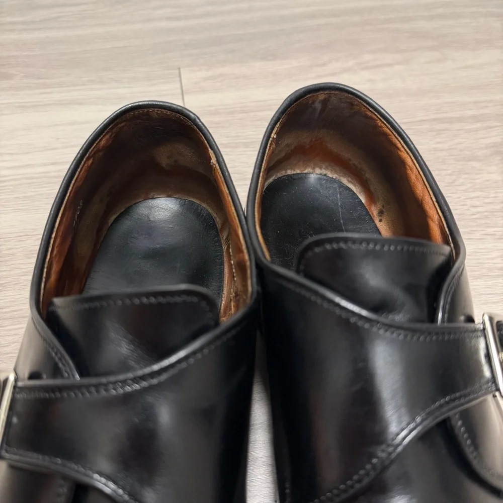 Allen Edmonds, Black, Monk Strap Dress‎ Shoe  | Men’s 13